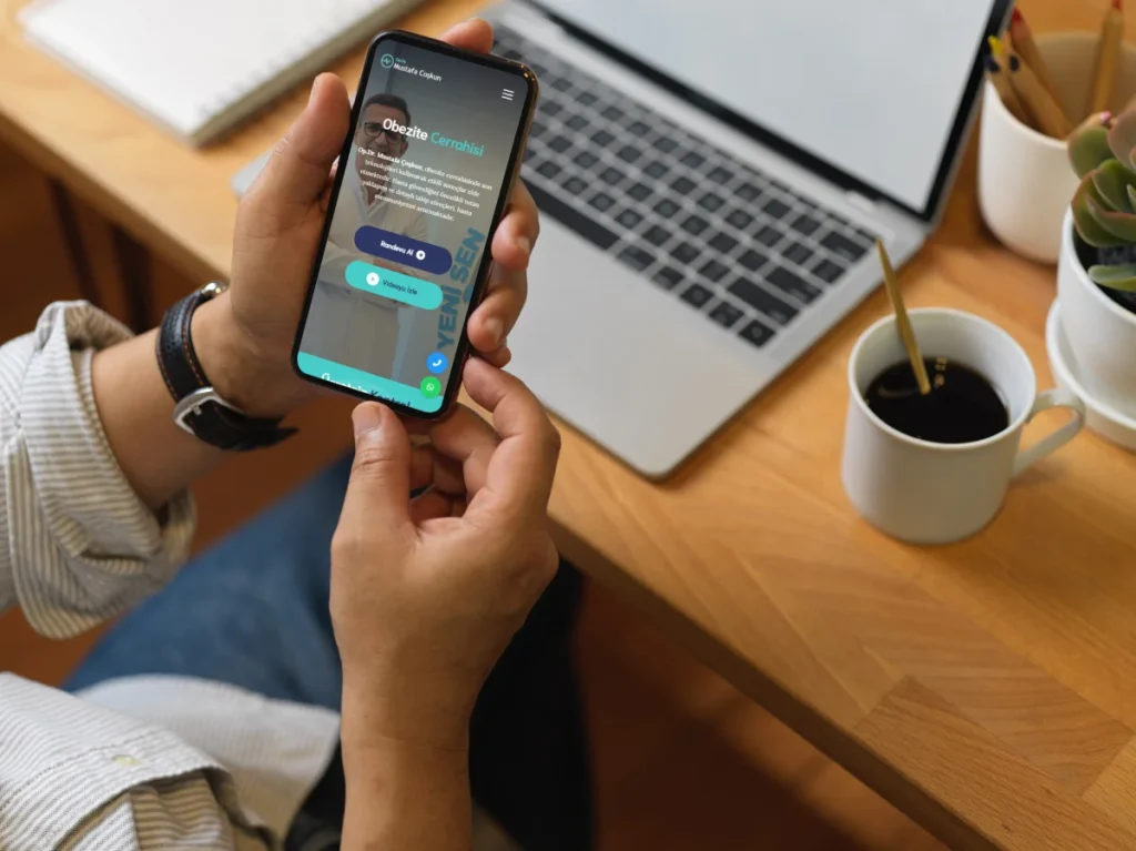 Dr Mustafa Coskun Mockup Telefon